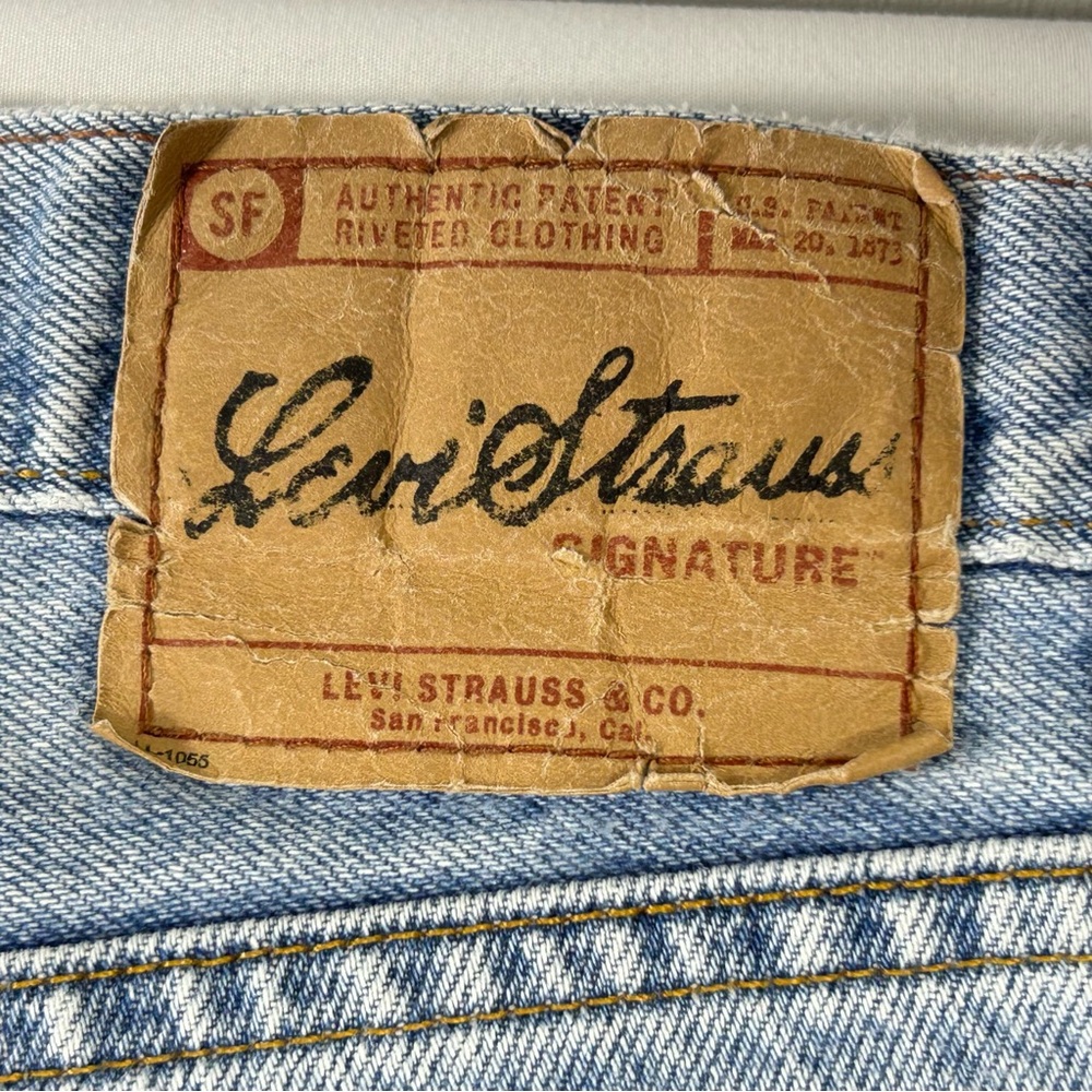 Levi's Signature Regular Fit Jeans Size 40 X 30 - Picture 9 of 11